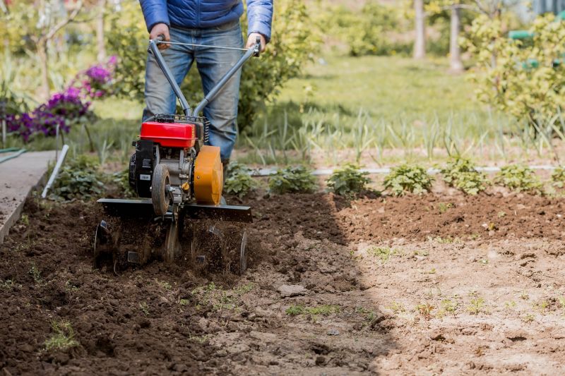 Grass Rototilling